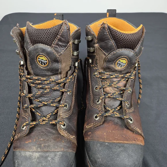 Timberland PRO Men's Brown Work Boots - Picture 6 of 9